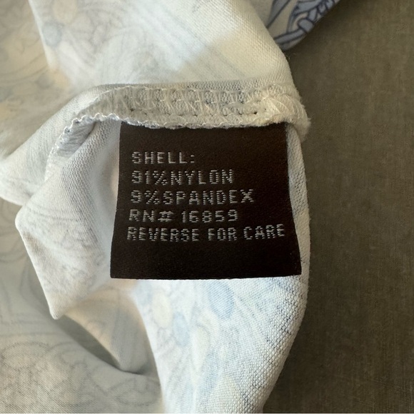 J. MCLAUGHLIN Catalina Cloth Signature Tee Art To Wear Medallion 3/4 Sleeve - Picture 14 of 16